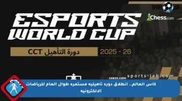 كأس العالم.. انطلاق دورة تأهيلية مستمرة طوال العام للرياضات الإلكترونية